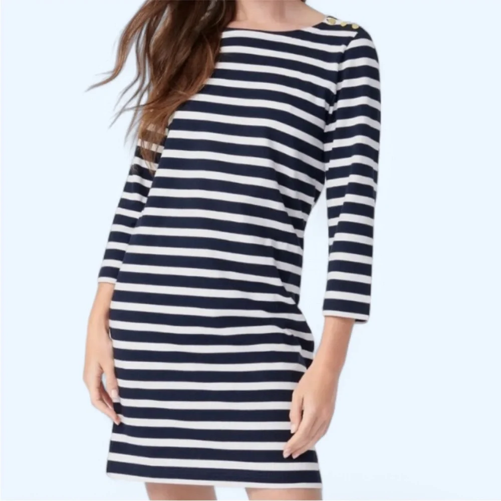 J. Crew Striped Nautical Striped Dress - Picture 3 of 5